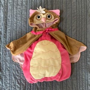 Hooded owl costume adorable